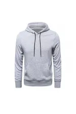 Erkek Uzun Kol Kapşonlu Basic Sweatshirt Hoodie - Gri Erkek Uzun Kol Kapşonlu Basic Sweatshirt Hoodie - Gri