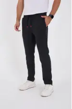 Unisex Üç İplik Basic Eşofman Pantolon - Antrasit Unisex Üç İplik Basic Eşofman Pantolon - Antrasit