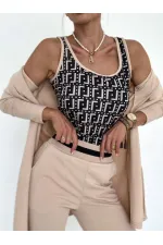 Kadın Uzun Kollu Krep üçlü Takım Kadın Uzun Kollu Krep üçlü Takım