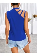 Kadın Omuzdan şerit Detaylı Yarı Balıkçı Yaka Viskon Bluz Kadın Omuzdan şerit Detaylı Yarı Balıkçı Yaka Viskon Bluz