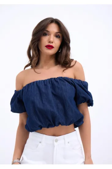 7341 CROP-MAVİ 7341 CROP-MAVİ