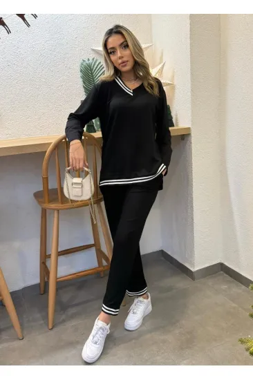 Kadın Yeni Sezon Uzun Kollu Ribana Detay Ikili Takım Kadın Yeni Sezon Uzun Kollu Ribana Detay Ikili Takım