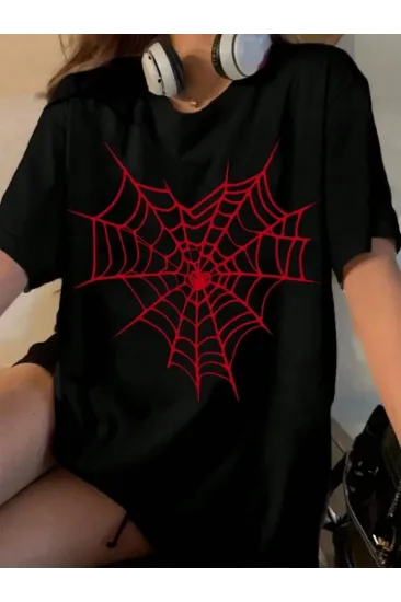 Baskılı T-shirt - Siyah Baskılı T-shirt - Siyah