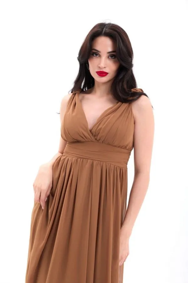 4662 ELBİSE-KAHVE 4662 ELBİSE-KAHVE