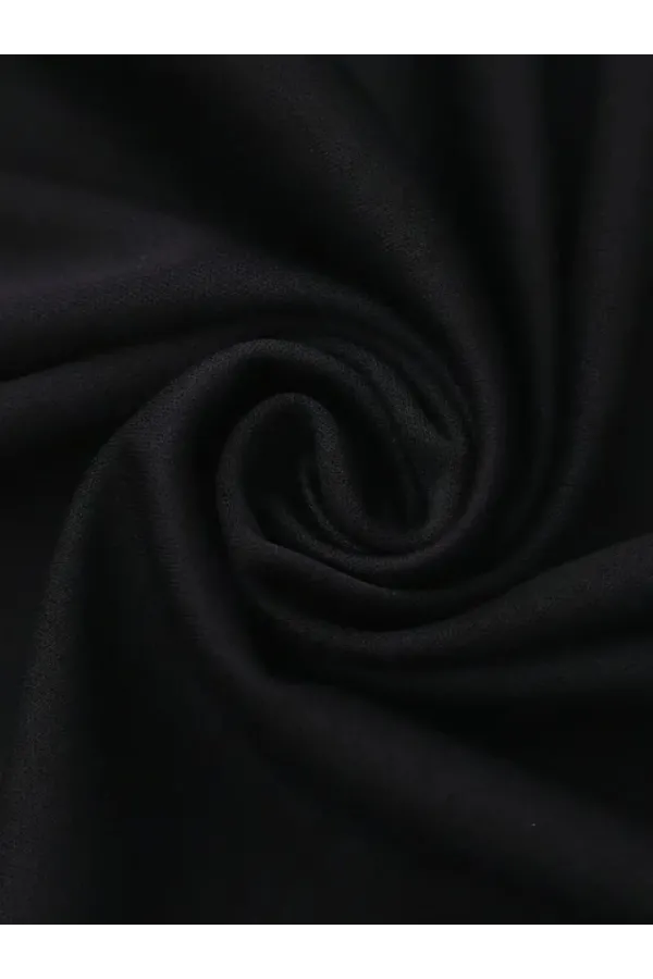 Baskılı Oversize Bisiklet Yaka T-shirt - Siyah Baskılı Oversize Bisiklet Yaka T-shirt - Siyah