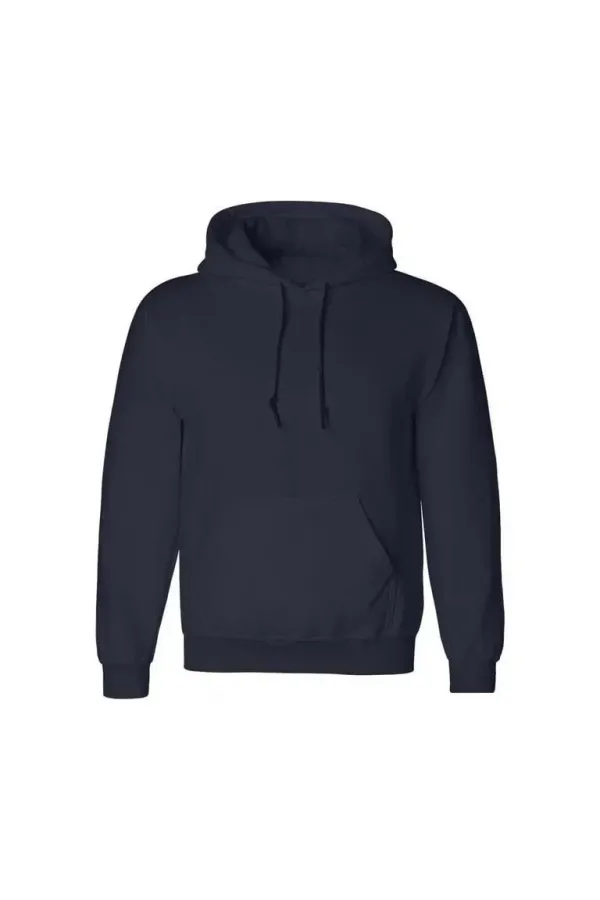 Erkek Uzun Kol Kapşonlu Basic Sweatshirt Hoodie - Lacivert Erkek Uzun Kol Kapşonlu Basic Sweatshirt Hoodie - Lacivert