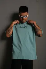 Erkek Oversize Tişört Golf GTI Retro Araba Baskılı T-shirt - Mint Yeşili Erkek Oversize Tişört Golf GTI Retro Araba Baskılı T-shirt - Mint Yeşili