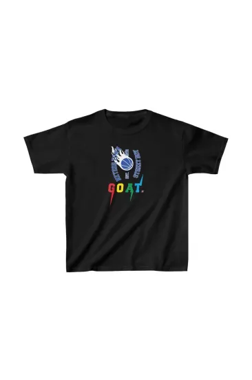 Unisex Çocuk Baskılı T-Shirt - Siyah Unisex Çocuk Baskılı T-Shirt - Siyah