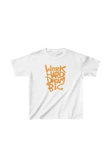 Unisex Çocuk Baskılı T-Shirt - Beyaz Unisex Çocuk Baskılı T-Shirt - Beyaz