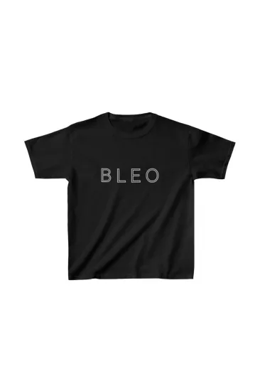 Unisex Çocuk Baskılı T-Shirt - Siyah Unisex Çocuk Baskılı T-Shirt - Siyah