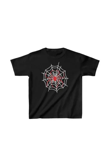 Unisex Çocuk Baskılı T-Shirt - Siyah Unisex Çocuk Baskılı T-Shirt - Siyah