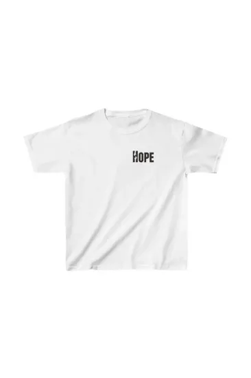 Unisex Çocuk Baskılı T-Shirt - Beyaz Unisex Çocuk Baskılı T-Shirt - Beyaz