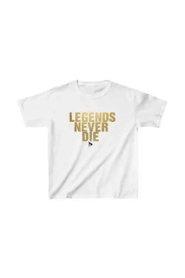 Unisex Çocuk Baskılı T-Shirt - Beyaz Unisex Çocuk Baskılı T-Shirt - Beyaz