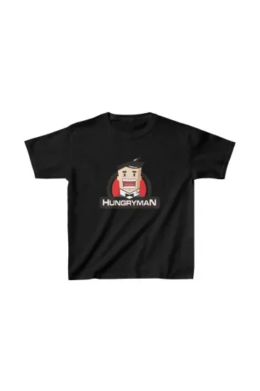 Unisex Çocuk Baskılı T-Shirt - Siyah Unisex Çocuk Baskılı T-Shirt - Siyah