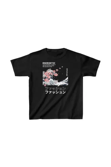 Unisex Çocuk Baskılı - Siyah Unisex Çocuk Baskılı - Siyah