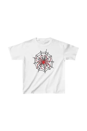Unisex Çocuk Baskılı T-Shirt - Beyaz Unisex Çocuk Baskılı T-Shirt - Beyaz