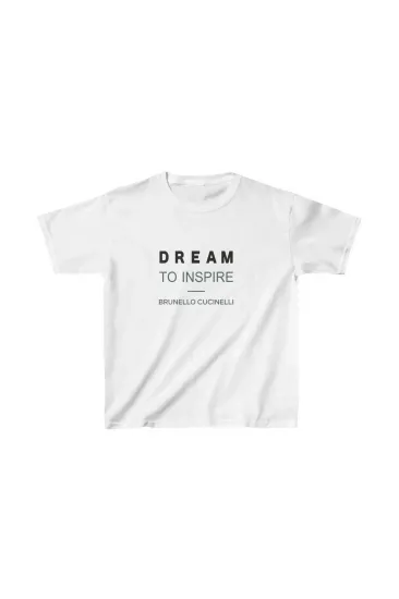 Unisex Çocuk Baskılı T-Shirt - Beyaz Unisex Çocuk Baskılı T-Shirt - Beyaz