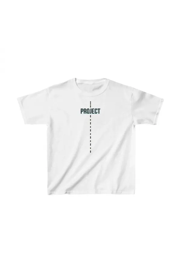 Çocuk Unisex Baskılı T-Shirt - Beyaz Çocuk Unisex Baskılı T-Shirt - Beyaz