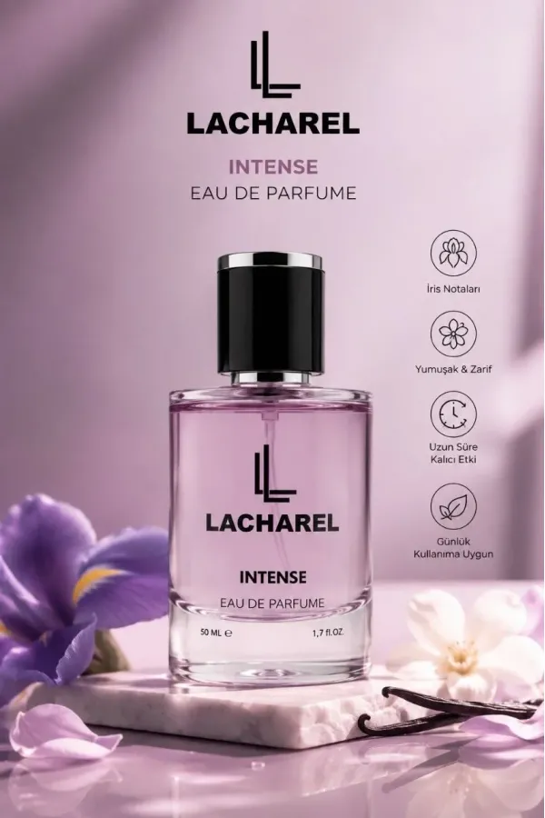 LACHAREL Intense ve Ambre 2li Kadın Parfüm Seti Eau De Parfum 2x50 ML LACHAREL Intense ve Ambre 2li Kadın Parfüm Seti Eau De Parfum 2x50 ML
