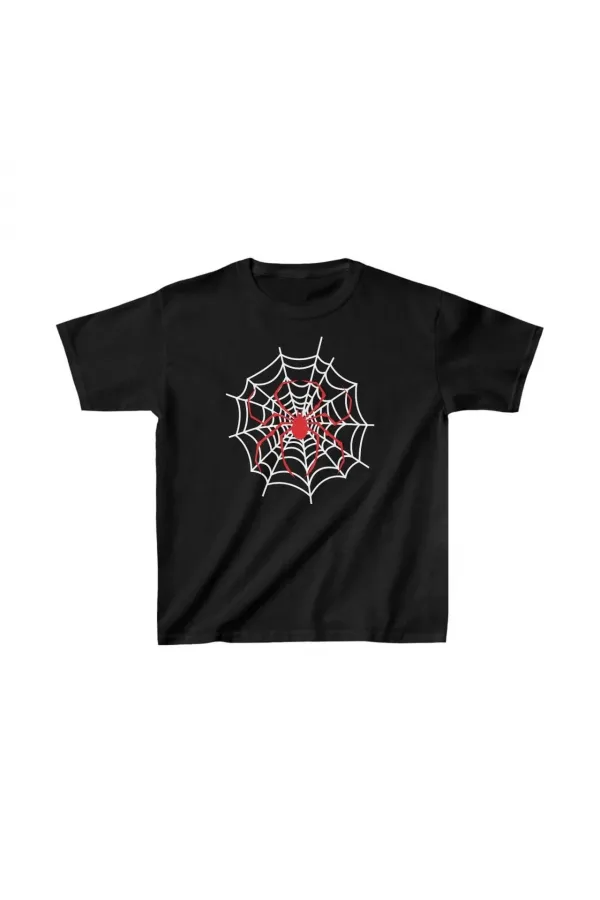 Unisex Çocuk Baskılı T-Shirt - Siyah Unisex Çocuk Baskılı T-Shirt - Siyah