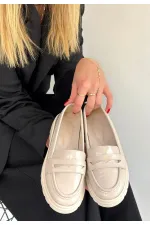 Narli Bej Rugan Oxford Ayakkabı Narli Bej Rugan Oxford Ayakkabı