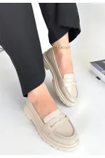 Narli Bej Rugan Oxford Ayakkabı Narli Bej Rugan Oxford Ayakkabı
