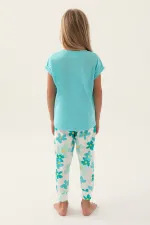 Roly Poly 3394-2 Kız Çocuk Çiçekli Kısa Kol Pijama Takım Roly Poly 3394-2 Kız Çocuk Çiçekli Kısa Kol Pijama Takım