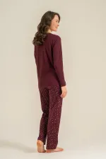 Arnetta Ar3774-S Kadın Uzun Kollu Pijama Takım Arnetta Ar3774-S Kadın Uzun Kollu Pijama Takım