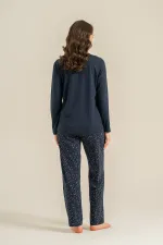 Arnetta Ar3775-S Kadın Uzun Kollu Pijama Takım Arnetta Ar3775-S Kadın Uzun Kollu Pijama Takım