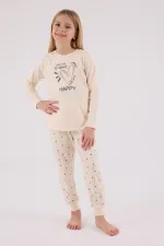 Arnetta 3434-2 Kız Çocuk Uzun Kol Pijama Takım Arnetta 3434-2 Kız Çocuk Uzun Kol Pijama Takım