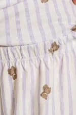 Rolypoly Rp3913-G Kız Çocuk Gömlek Pijama Takım Rolypoly Rp3913-G Kız Çocuk Gömlek Pijama Takım