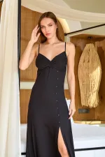 Aqua 25587 Kadın Kruvaze Yaka Gecelik Aqua 25587 Kadın Kruvaze Yaka Gecelik