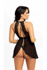 For Dreams 9107 Dantel Bağcıklı Ince Askılı Transparan Gecelik For Dreams 9107 Dantel Bağcıklı Ince Askılı Transparan Gecelik