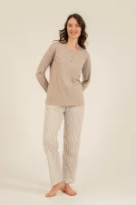 Arnetta 3779-x Kadın Uzun Kollu Pijama Takım Arnetta 3779-x Kadın Uzun Kollu Pijama Takım