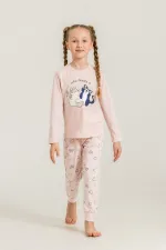 Rolypoly Rp3902-G  Kız Çocuk Uzun Kol Pijama Takım