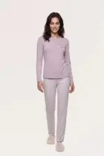 Pjs 30149 Kadın Uzun Kol Pijama Takımı Pjs 30149 Kadın Uzun Kol Pijama Takımı