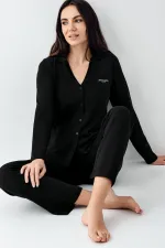 Pierre Cardin 9115-S Kadın Uzun Kol Pijama Takımı Pierre Cardin 9115-S Kadın Uzun Kol Pijama Takımı