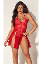 For Dreams 8604 Kırmızı Dantelli Boyundan Askılı Gecelik Takım For Dreams 8604 Kırmızı Dantelli Boyundan Askılı Gecelik Takım