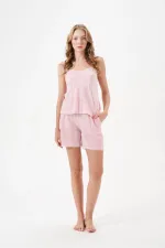 PJS 29029 Kadın İp Askılı Şort Takım PJS 29029 Kadın İp Askılı Şort Takım