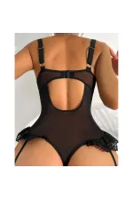 For Dreams 8450 Fantezi Dantelli Bodysuit For Dreams 8450 Fantezi Dantelli Bodysuit