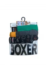 Star 105 Desenli Jakar Erkek 3lü Kemer Boxer Star 105 Desenli Jakar Erkek 3lü Kemer Boxer