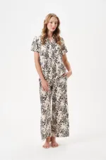 PJS 29049 Kadın Düğmeli Pijama Takım PJS 29049 Kadın Düğmeli Pijama Takım