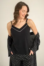 Pierre Cardin 9291-S Kadın 3Lü Pijama Takımı Pierre Cardin 9291-S Kadın 3Lü Pijama Takımı