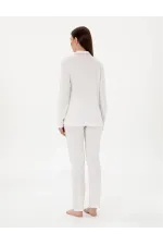 Pıerre Cardın 7717-S Bayan Gömlek Pijama Takımı Pıerre Cardın 7717-S Bayan Gömlek Pijama Takımı