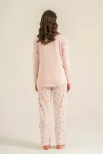 Rolypoly Rp3902-S Kadın Uzun Kol Pijama Takım Rolypoly Rp3902-S Kadın Uzun Kol Pijama Takım