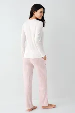 Pierre Cardin 9085-S Kadın Uzun Kol Pijama Takım Pierre Cardin 9085-S Kadın Uzun Kol Pijama Takım