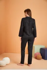 Pjs 28042 Kadın Uzun Kol Boydan Düğmeli Pijama Takımı Pjs 28042 Kadın Uzun Kol Boydan Düğmeli Pijama Takımı