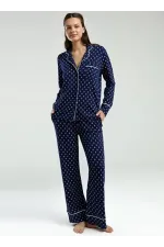 Pierre Cardin Pc8950-S Kadın Gömlek Pijama Takım Pierre Cardin Pc8950-S Kadın Gömlek Pijama Takım