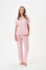 PJS 29033 Kadın Düğmeli Pijama Takım PJS 29033 Kadın Düğmeli Pijama Takım