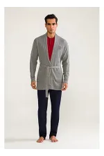 DS Damat 03004 5li Triko Robdöşambr Damat Pijama Seti DS Damat 03004 5li Triko Robdöşambr Damat Pijama Seti